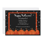 Pumpkins Happy Halloween Party Invitation