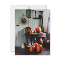 Pumpkins in Kitchen