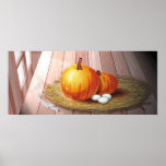 "Pumpkins in the Attic" Print