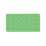 Pumpkins on green labels