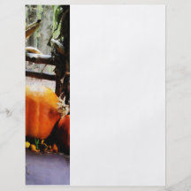 Pumpkins on Porch Full Color Flyer