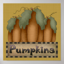 Pumpkins Sign/Print