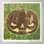 Pumpkin's Smile Posters
