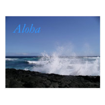 Punalu'u Beach Postcard