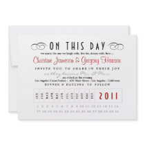 Punch Card Invitation