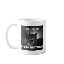 Punch The Sun Coffee Mugs