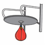 punching bag graphic cut out