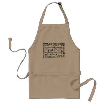 Punctuation Aprons