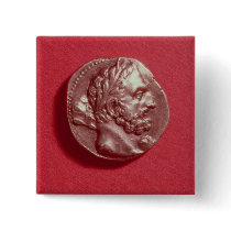 Punic coin bearing the head of Hamilcar Barca Pin