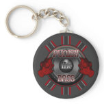 PUNISH the BASS DnB Dub Dubstep hardstyle DJ Keychains