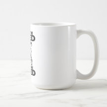 PUNISH THE DEED NOT THE BREED COFFEE MUGS