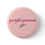 Punjabi Princess Button