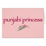 Punjabi Princess Greeting Card