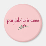 Punjabi Princess Refrigerator Magnet