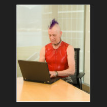 Punk at Work postcards