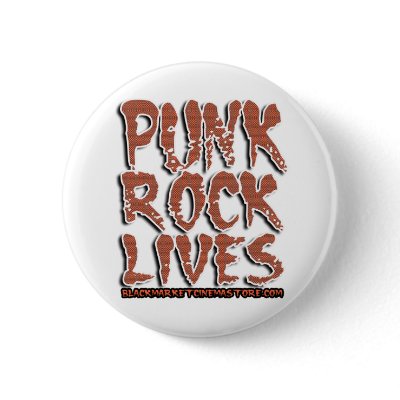 PUNK PINBACK BUTTONS by dustyvinyldesign