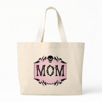Punk Girly Skull Mom Tote Bag