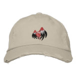 Punk Goth Winged Heart SMALL Baseball Cap