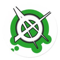 punk guys girls ANARCHY PUNK ROCK music Sticker