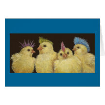 Punk Peeps card