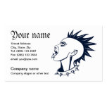 Punk piercing business card