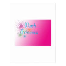 Punk Princess Post Cards