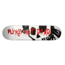 punk, PUNKS NOT DEAD! Skate Board Decks