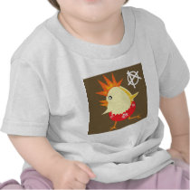 Punk Rock Chicken Tee Shirts
