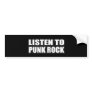 PUNK ROCK guy girl punker punk rocker punks music Bumper Stickers