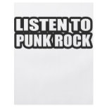 PUNK ROCK guy girl punker punk rocker punks music Personalized Flyer