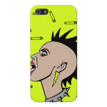 Punk Rock Sista iPhone 5 Covers