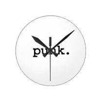punk. wall clocks