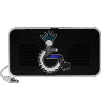 Punk Wheelchair Speaker