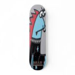 Punkfisch skateboard personalisiertes skateboarddeck