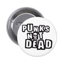 punks not dead anstecknadelbuttons