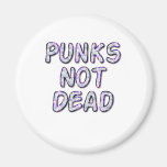 Punks Not Dead by Chillee Wilson Fridge Magnets