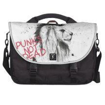 punks not dead commuter bag