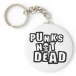 punks not dead keychains