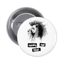 Punks not dead pin