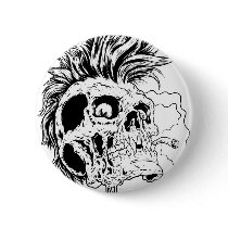 Punkskull Button