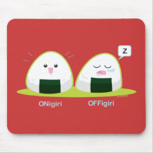 Punny Nigiri Mouse Pad