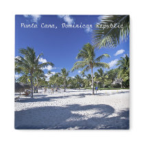 Punta Cana Dominican Republic Photo Magnet