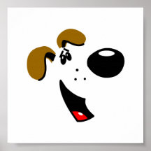 Pup Face Print