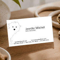 PUP (white) Business Card