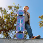 Puple Sweet Ride Skate Board Deck
