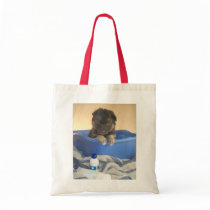 Puppies Bath Time Canvas Bag