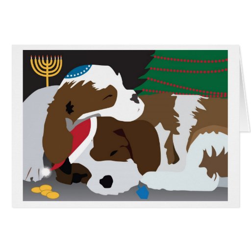 Puppies Holiday Card