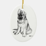 Puppy Christmas Ornament