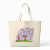 Puppy Delivery Tote Bags