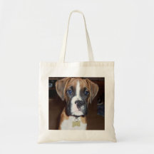 Puppy Dog Canvas Bags